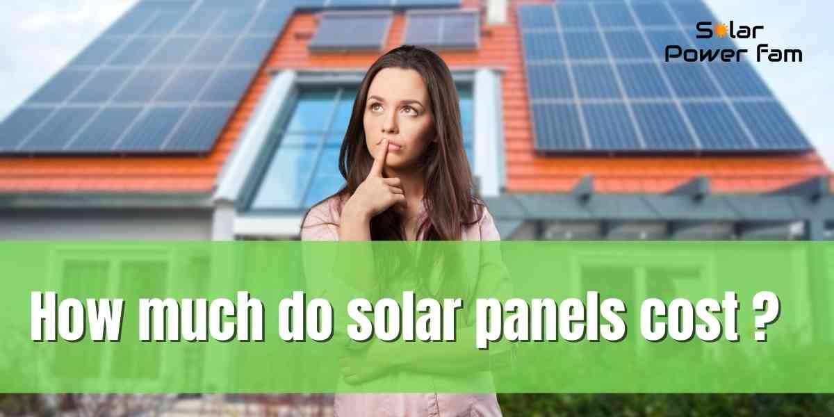 solar panels cost for 1200 square foot home