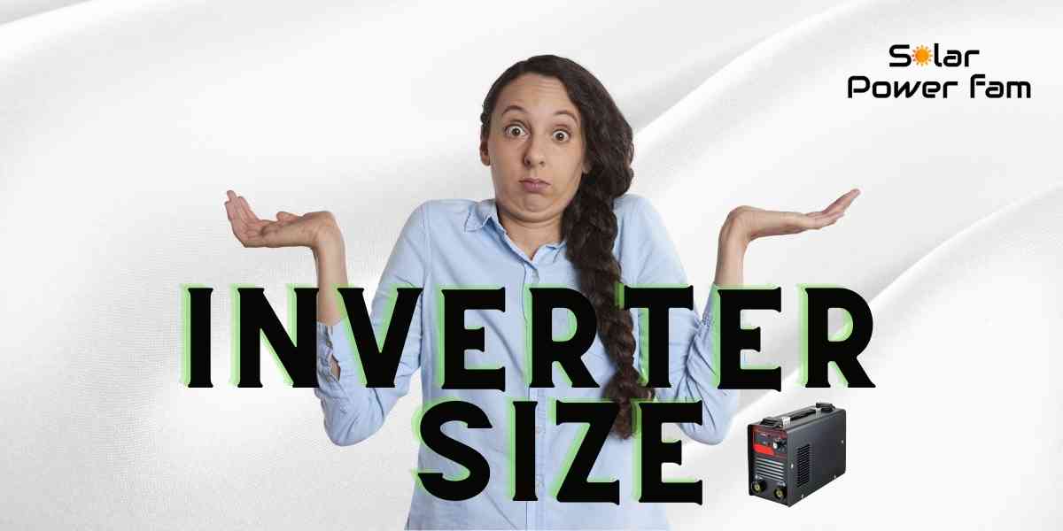 what size inverter do i need